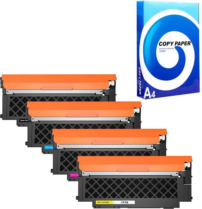 999inks Compatible HP Color LaserJet MFP Toner Cartridges Multicolor