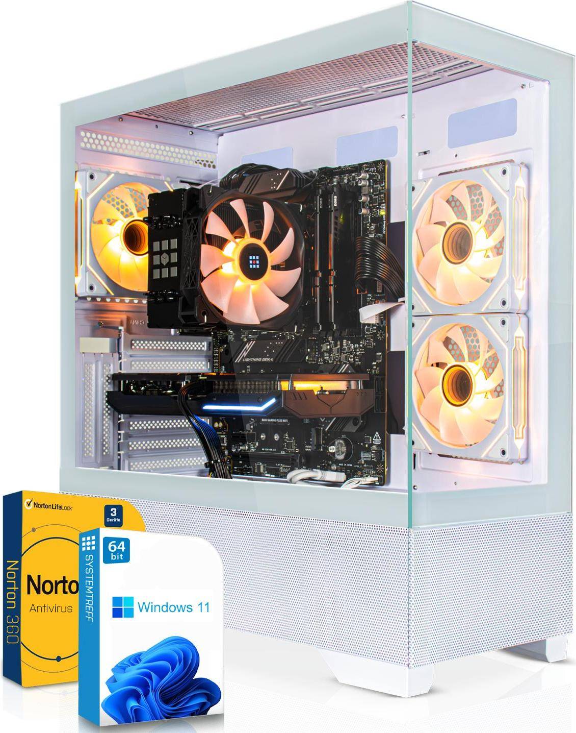 Ryzen 5 7500f Systemtreff Gamer Rechner Ryzen 5 7500F Desktop PC