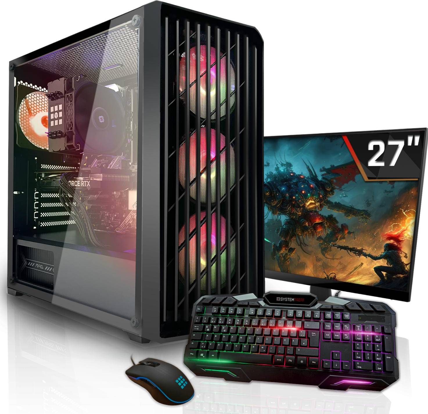 Rx 9060 xt Systemtreff Gaming PC G255408 32GB Radeon RX 9060 XT