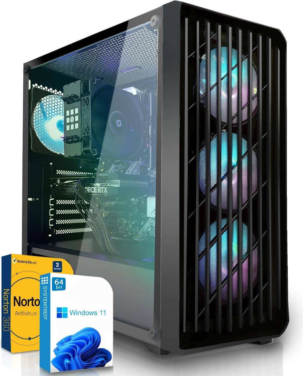 Systemtreff Gamer PC System Core Ultra 5 250K Plus Desktop