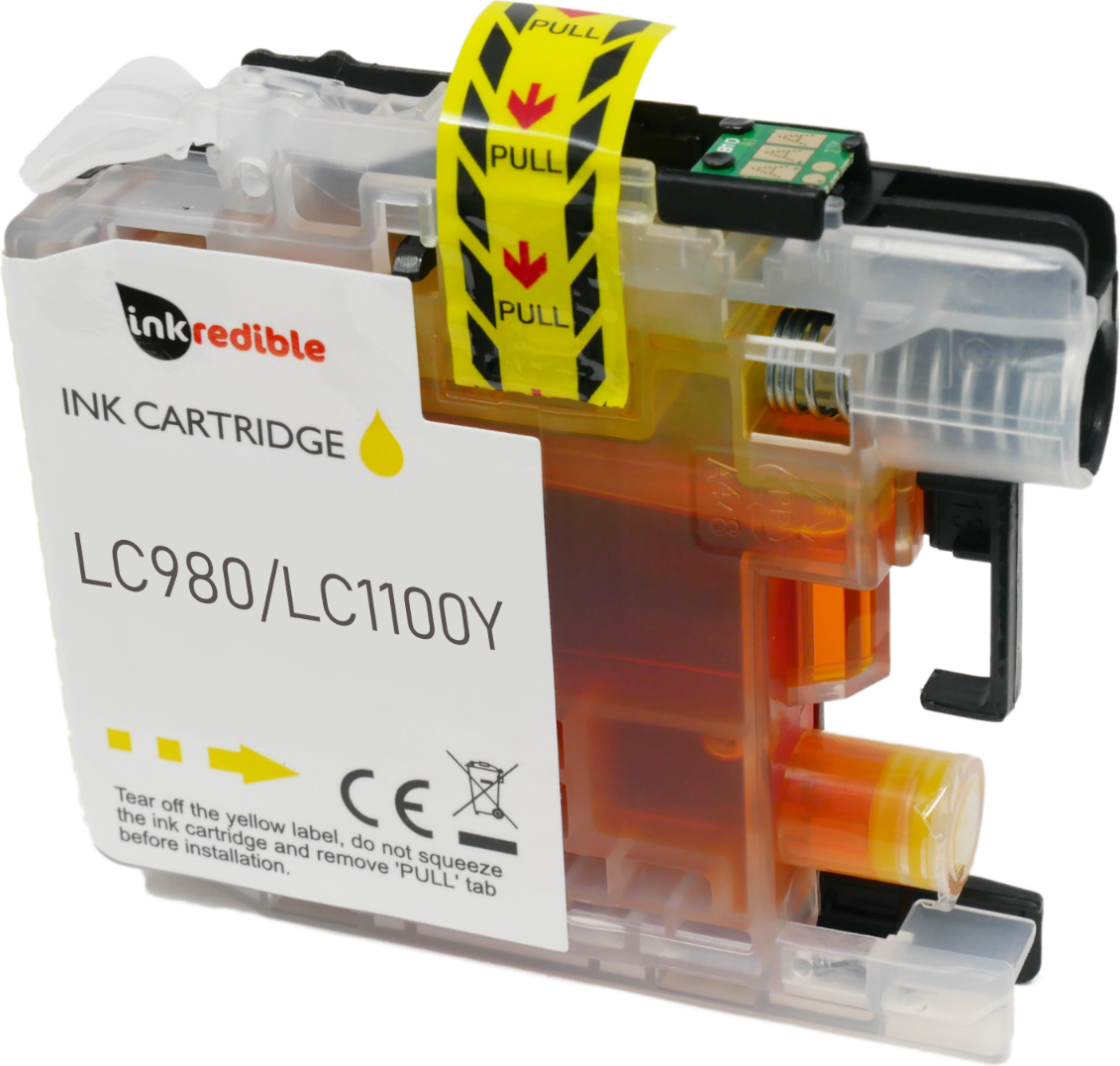 Compatible Brother MFC-490CW Yellow Ink Cartridge