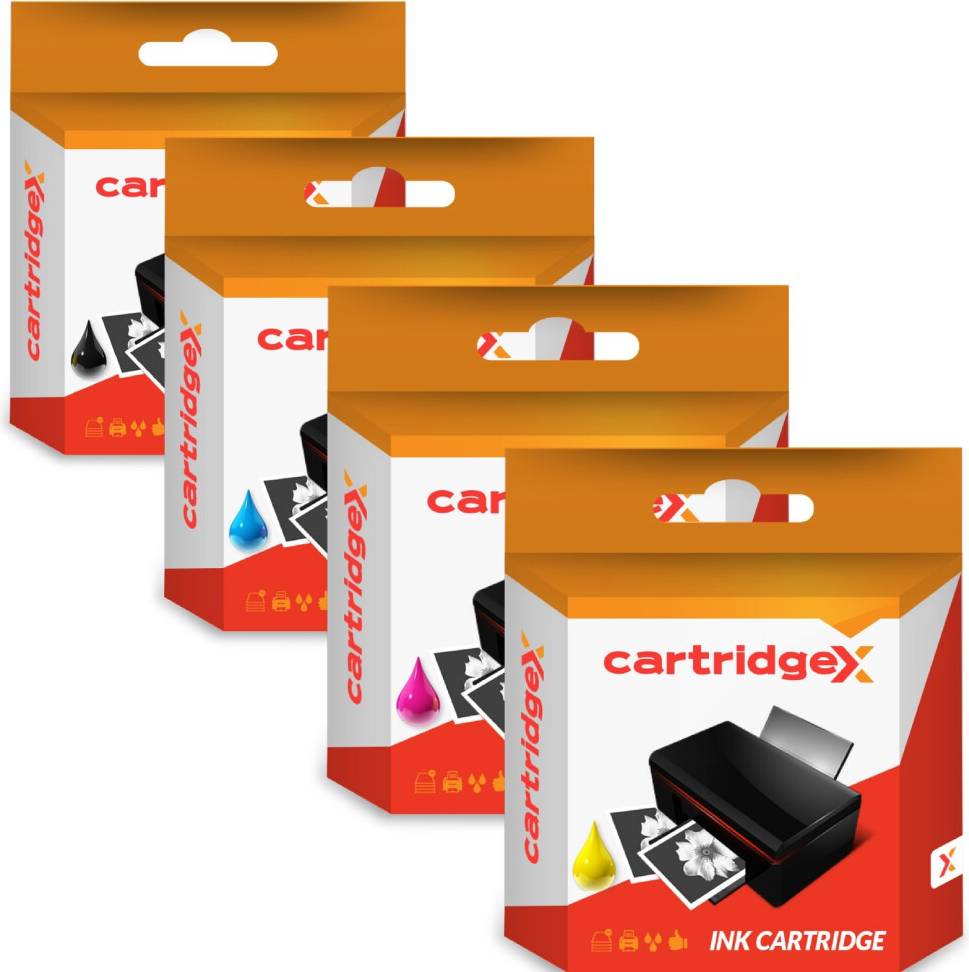 Cartridgex Compatible 4 High Capacity Ink Cartridge Epson Stylus Photo Rx520