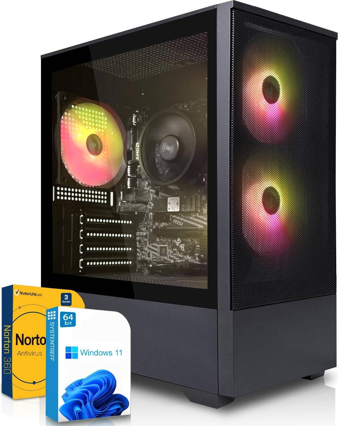 Systemtreff Gamer PC System Core i5 14400 Desktop