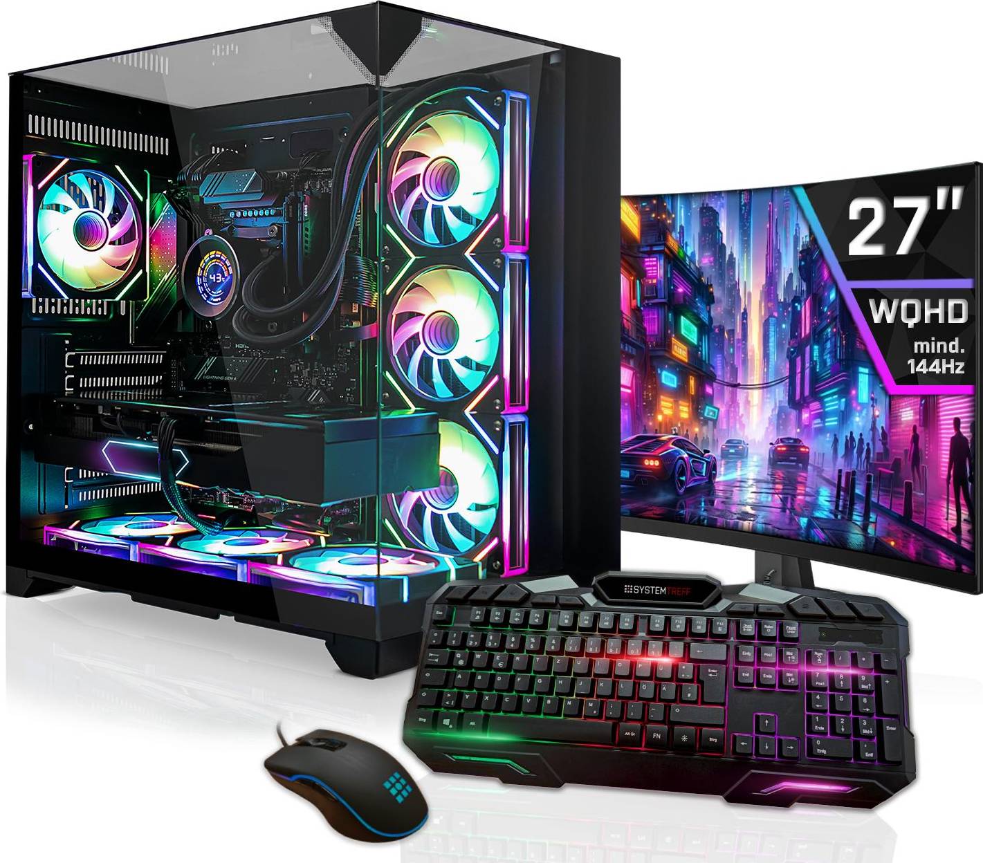 Systemtreff Gaming PC G255753 2000GB 32GB Radeon RX 9070 XT