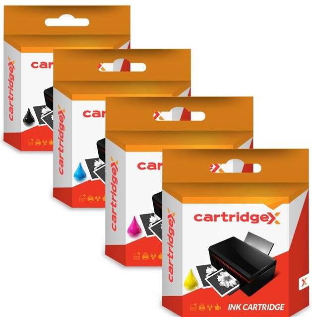 Cartridgex Compatible 4 Ink Cartridge Set For Hp 920 Officejet 6500a Plus