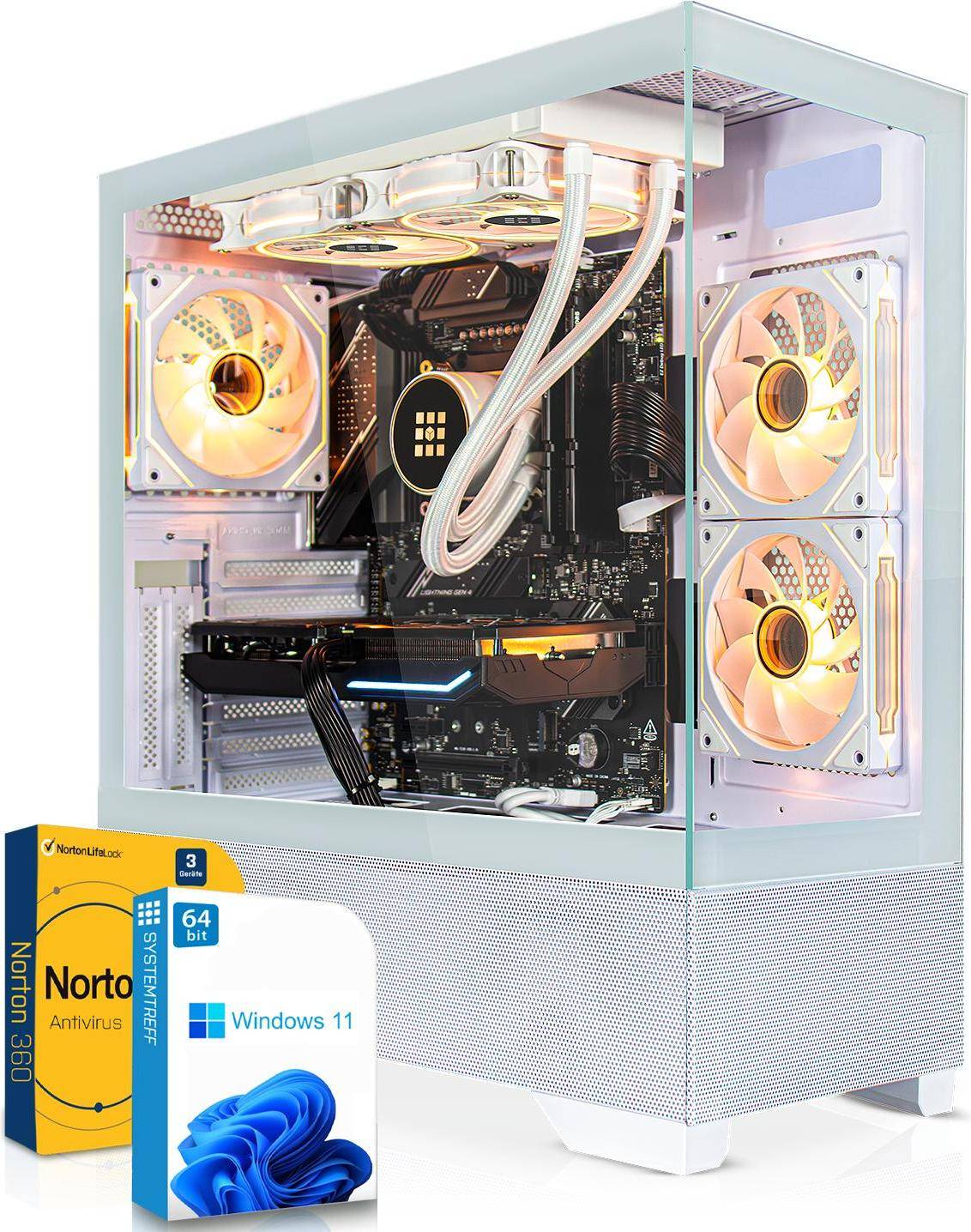 Amd radeon rx 9060 xt Systemtreff Gamer Rechner Core i7 14700K AMD Radeon RX 9060 XT