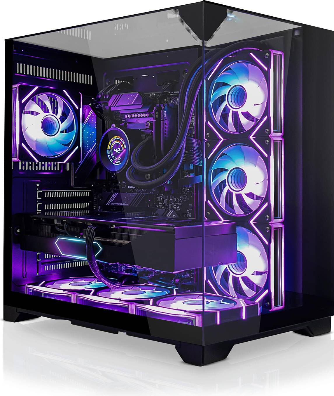 Rx 9070 xt gaming Systemtreff Gaming PC G255752 2000GB 32GB Radeon RX 9070 XT