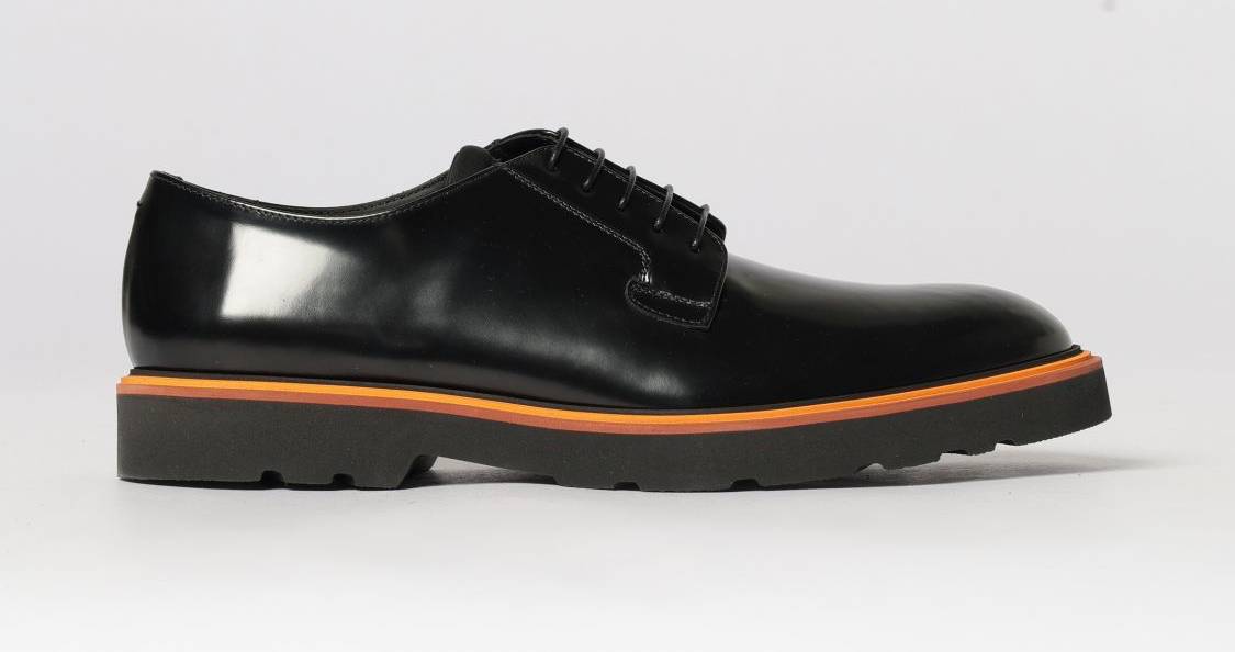 Paul Smith Derby Ras Læder Sko - Sort