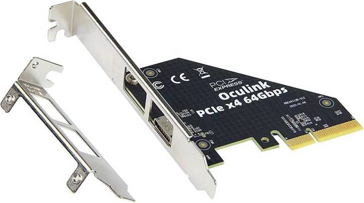 PCIe X4To SFF 8611 Adapter Card