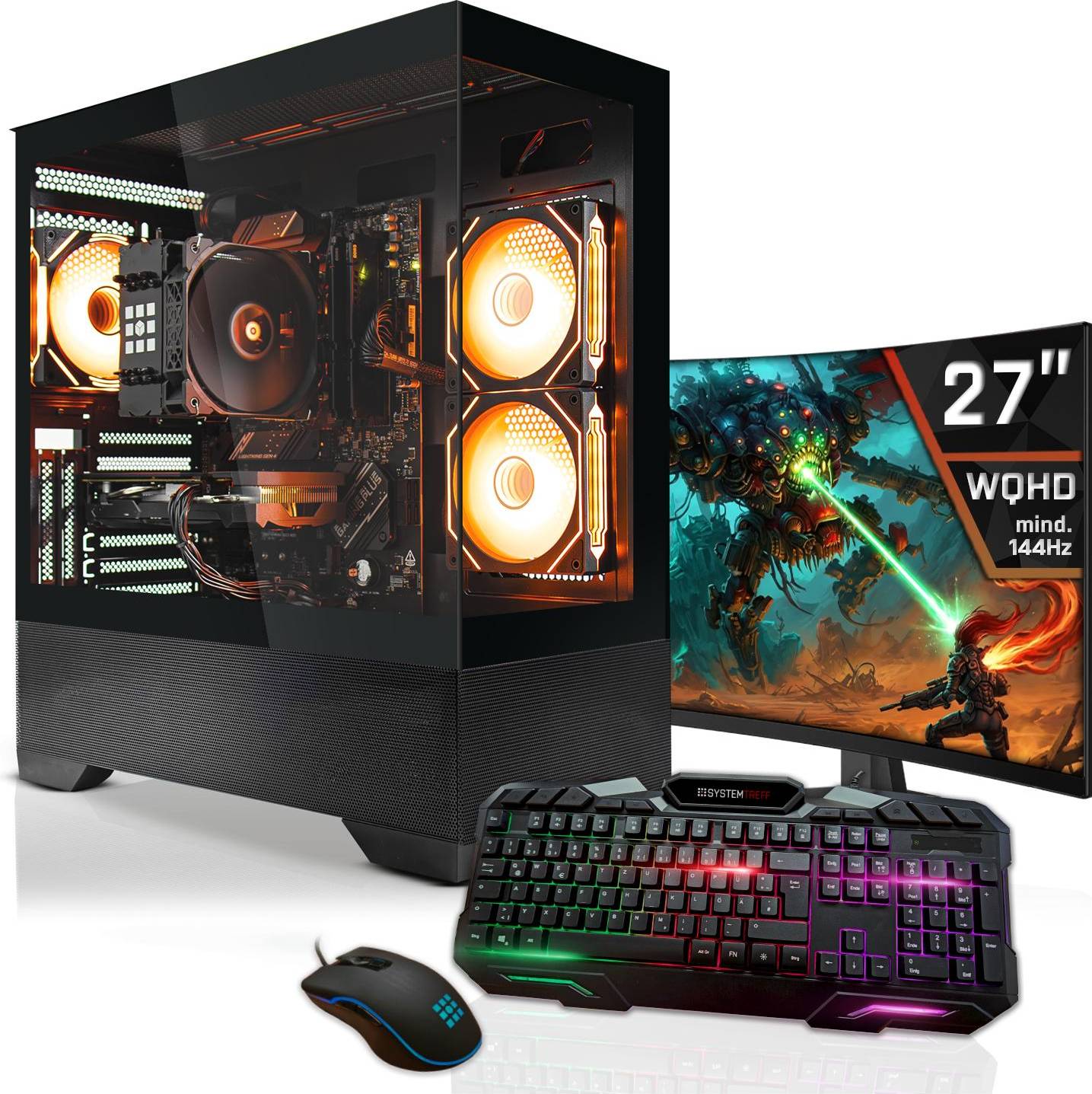 Radeon 9070 xt Systemtreff Gaming PC G255665 32GB Radeon RX 9070 XT