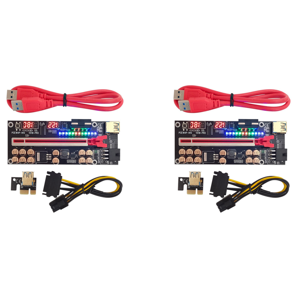 Tauoh VER018 Pro PCI-E Riser Card USB 3.0