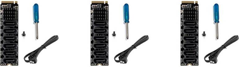 Typecat 3X M.2 Mkey PCI-E Riser Karte ASM1166
