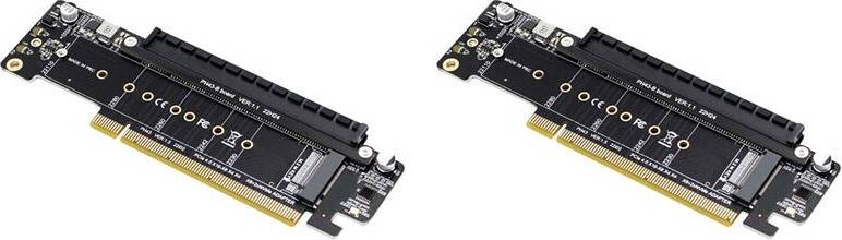 Torribaly PCIe 4.0 Channel Splitter Expansion Riser Card