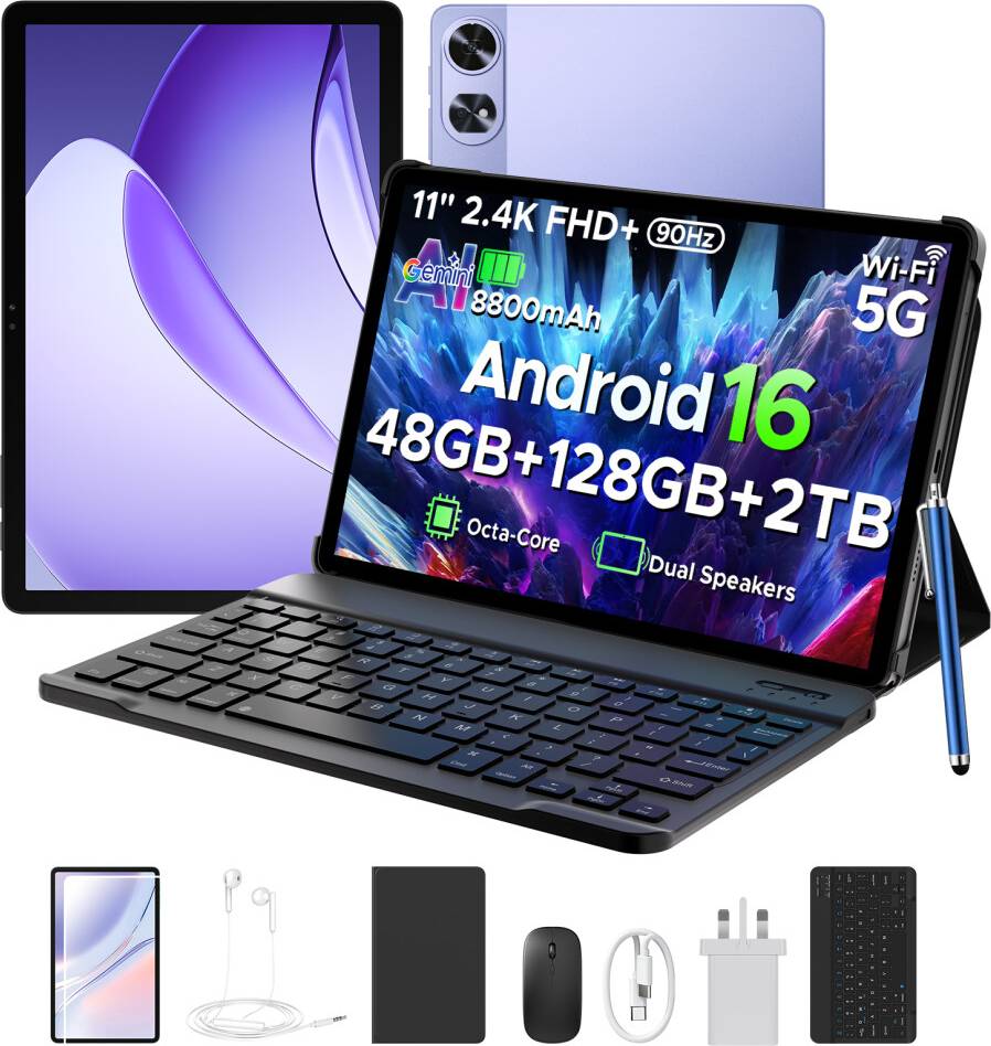 Doogee P11 Pro Android 16 Purple Tablet