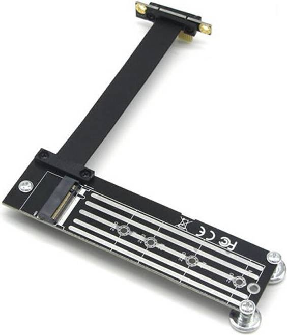 Jojomino M2 Key Riser PCIe X1 PCI-E3.0 Extension Cable