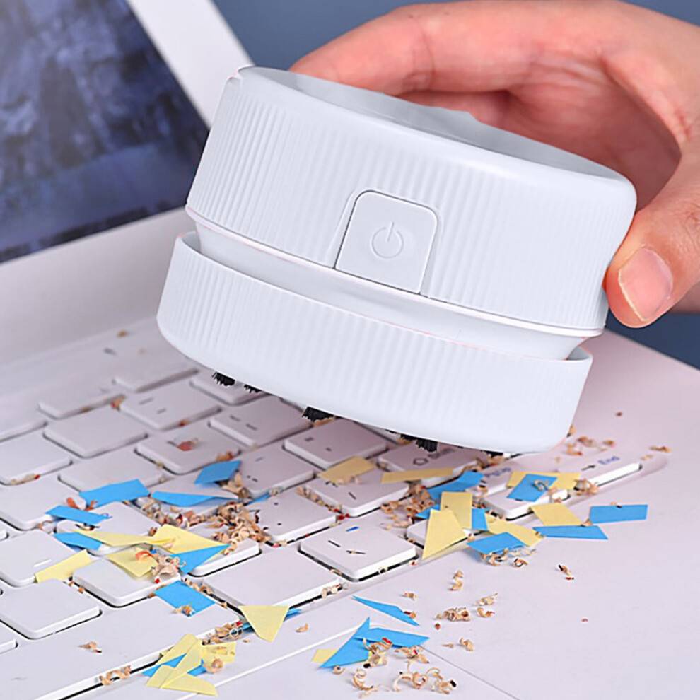 Mini Desktop Vacuum Cleaner USB Rechargeable