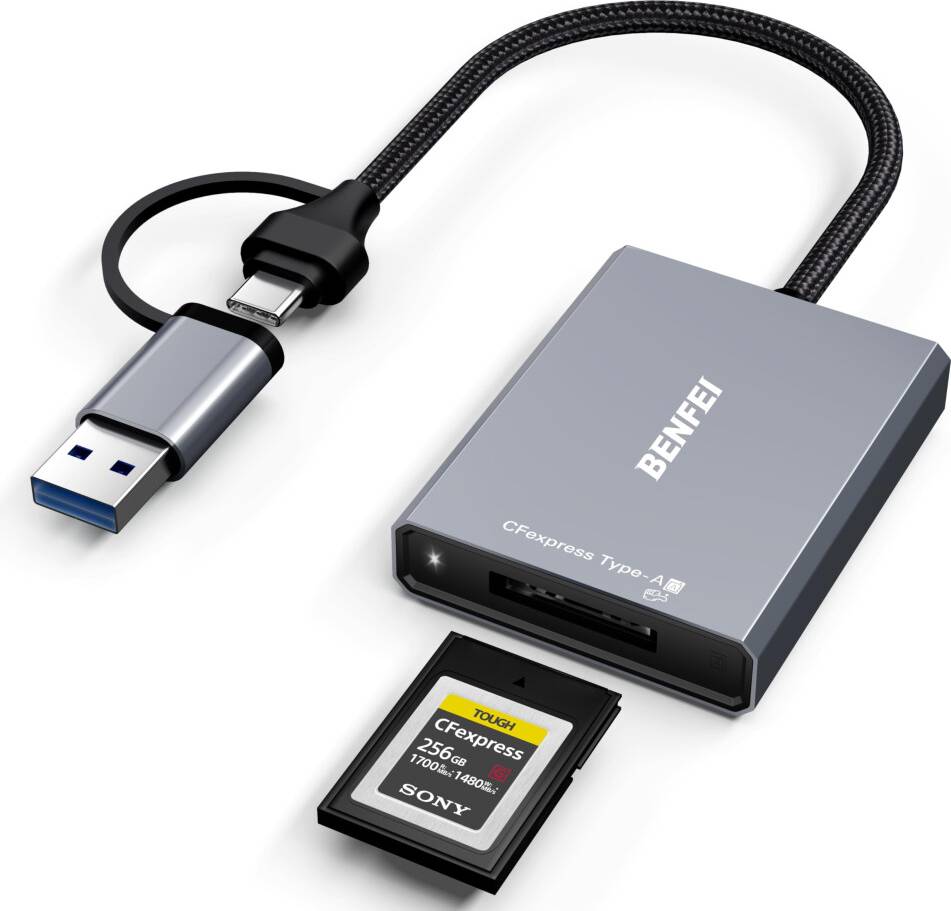 BENFEI CFexpress Type A Card Reader USB 3.2 Gen 2