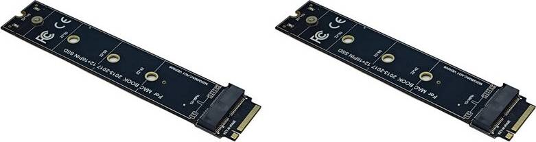 Torribaly SSD Converter 12+6Pin SSD to M2 Riser Card Adapter