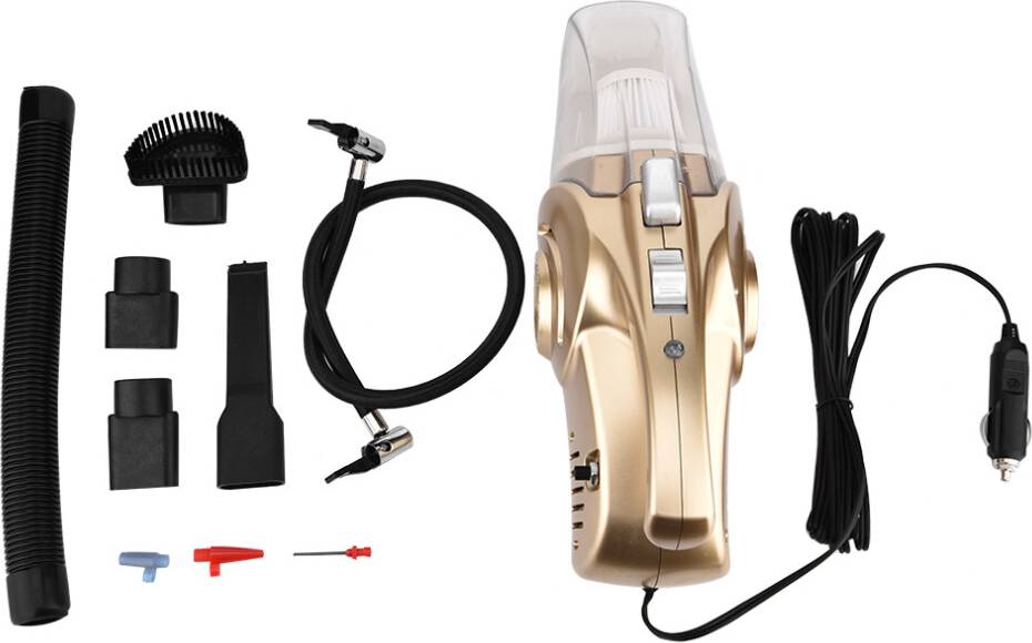4-In-1 Car Vacuum Cleaner With HEPA Filter