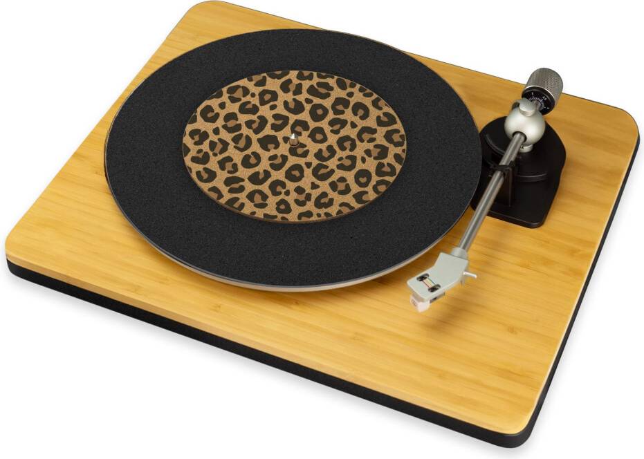 Leopard Print Vinyl Slip Mat