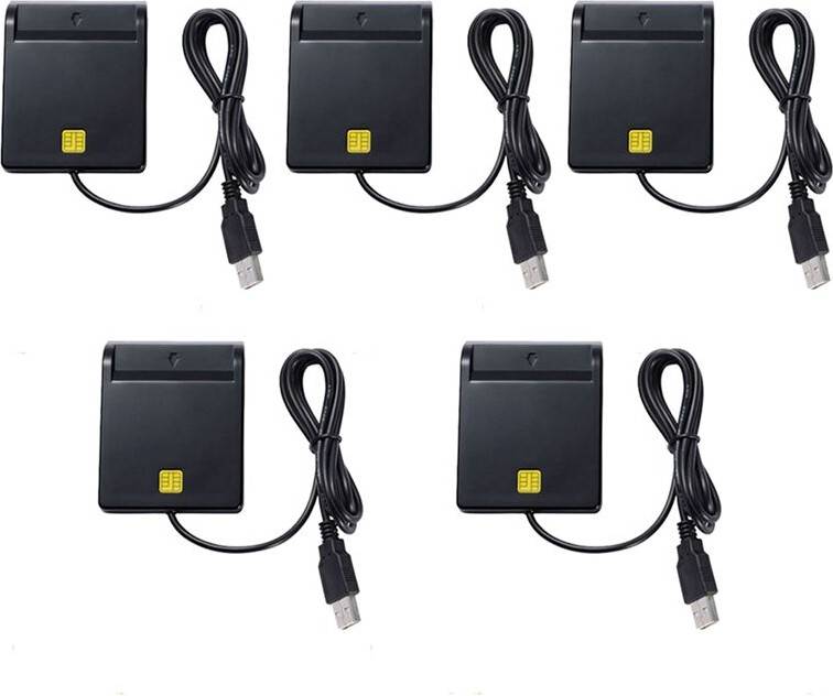 Typecat 5X USB Card Reader for Bank Card