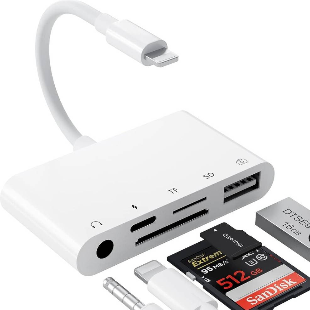 SD Card Reader USB Camera Adapter
