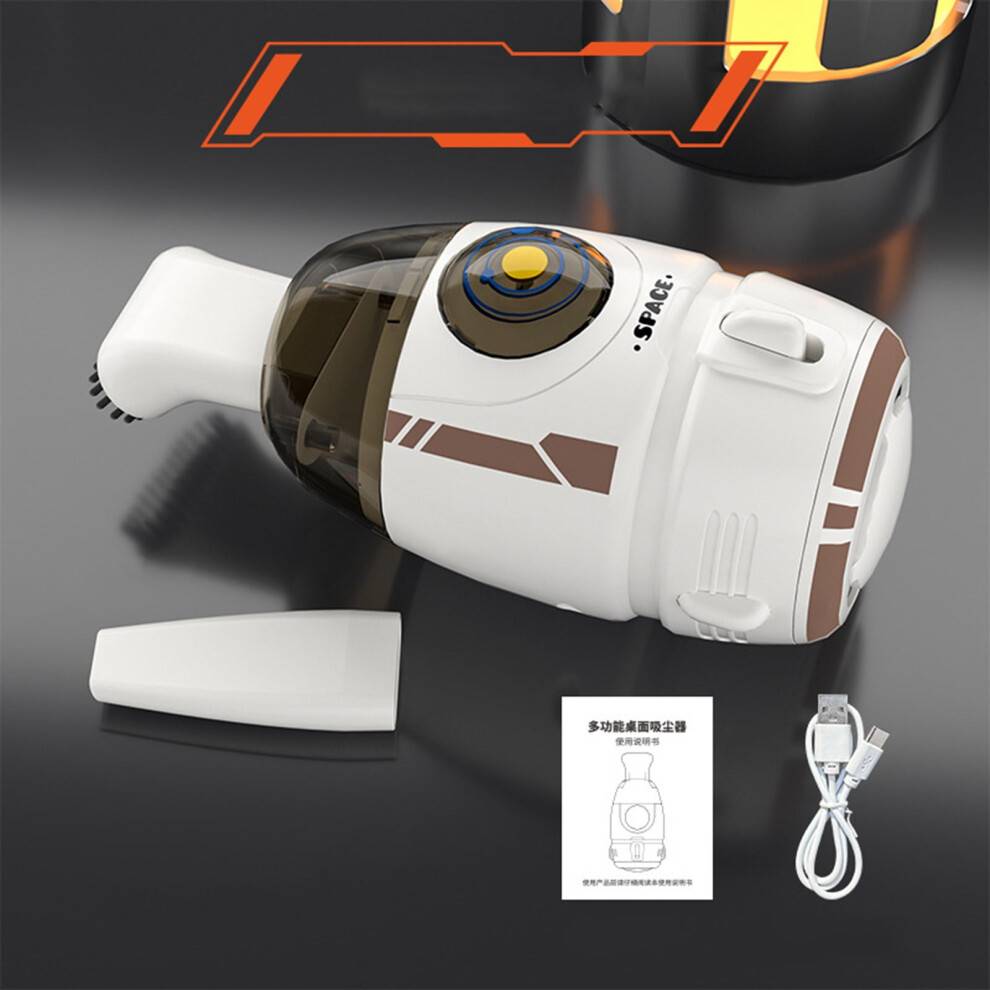 FloHua Mini Desktop Vacuum Cleaner