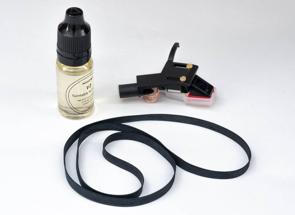 Audiospoon Headshell Cartridge Stylus Belt Oil Kit Rotel Rp310 Rp820