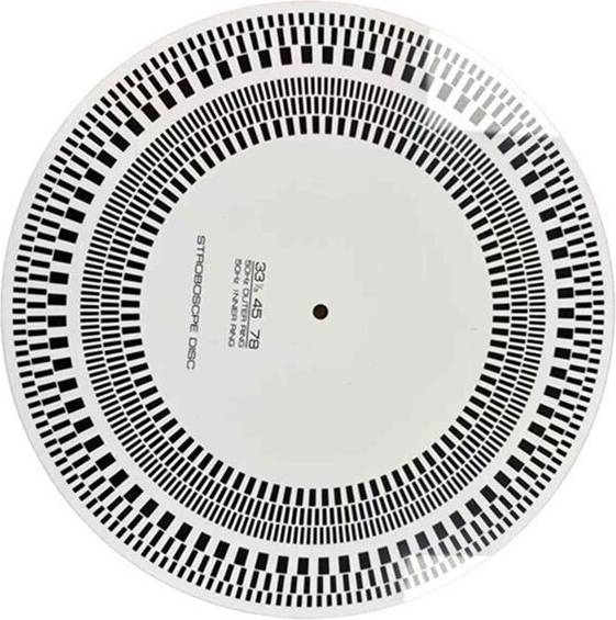Turntable Strobe Disc Mat