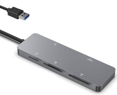 Sodial Usb 3.0 Multifunction Card Reader 5 In 1