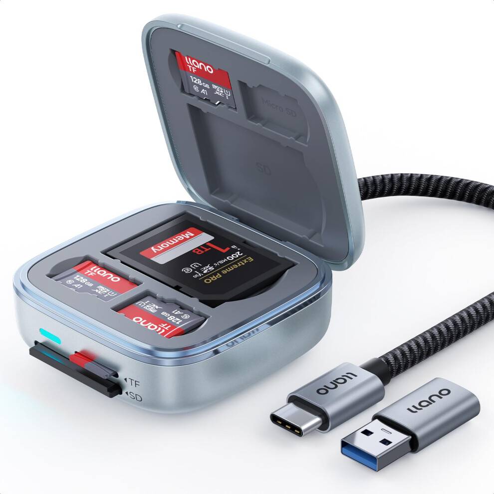 UHS-II SD Micro SD Card Reader Adapter