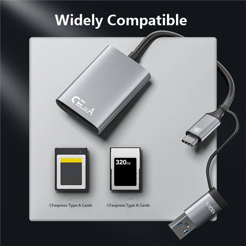 Spactz CFe Card Reader Type A USB Type-C