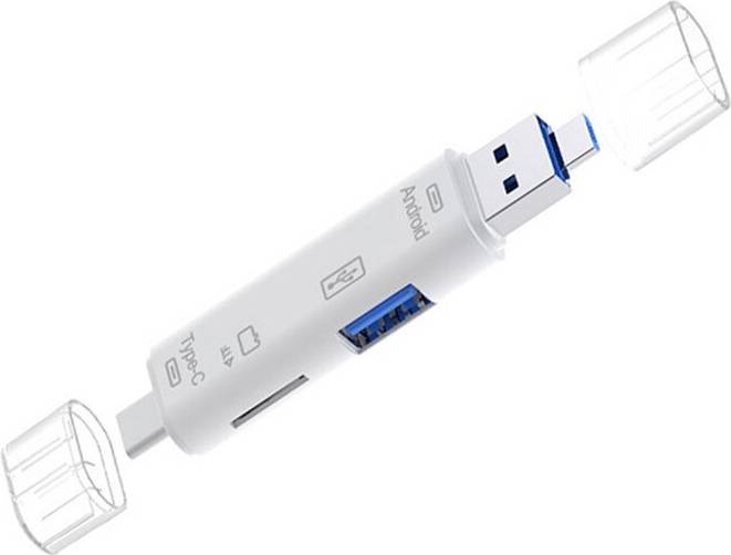 3-In-1 Card Reader USB 2.0 Type C