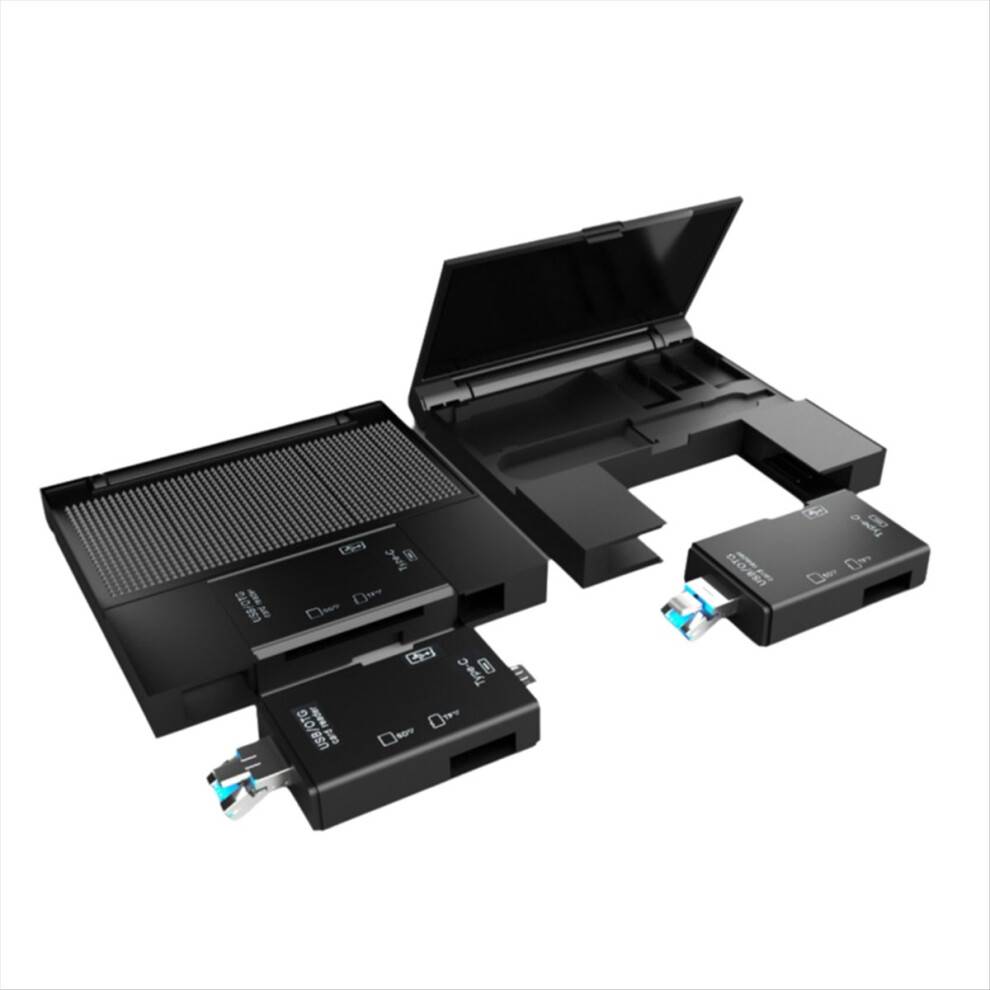 Jojomino 7 In1 Multifunctional Card Reader Storage Box