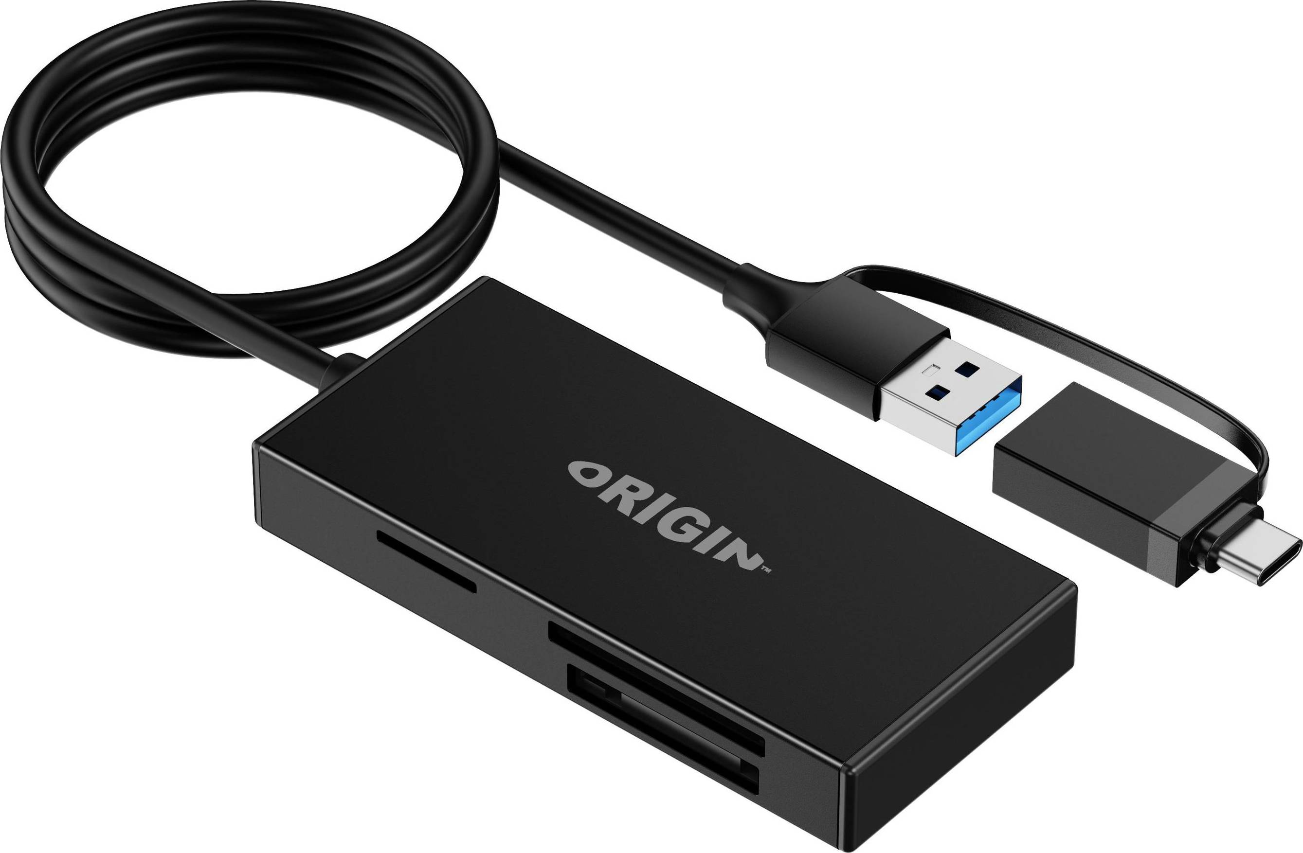 Origin Storage USB3.2 Gen1 Multi-Ports Card Reader