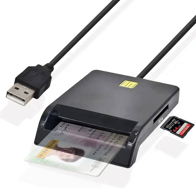 Multi-function Memory Card Reader 4 in 1