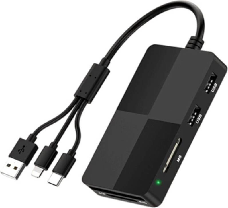 Card Reader Hub 3in1 Multi Memory