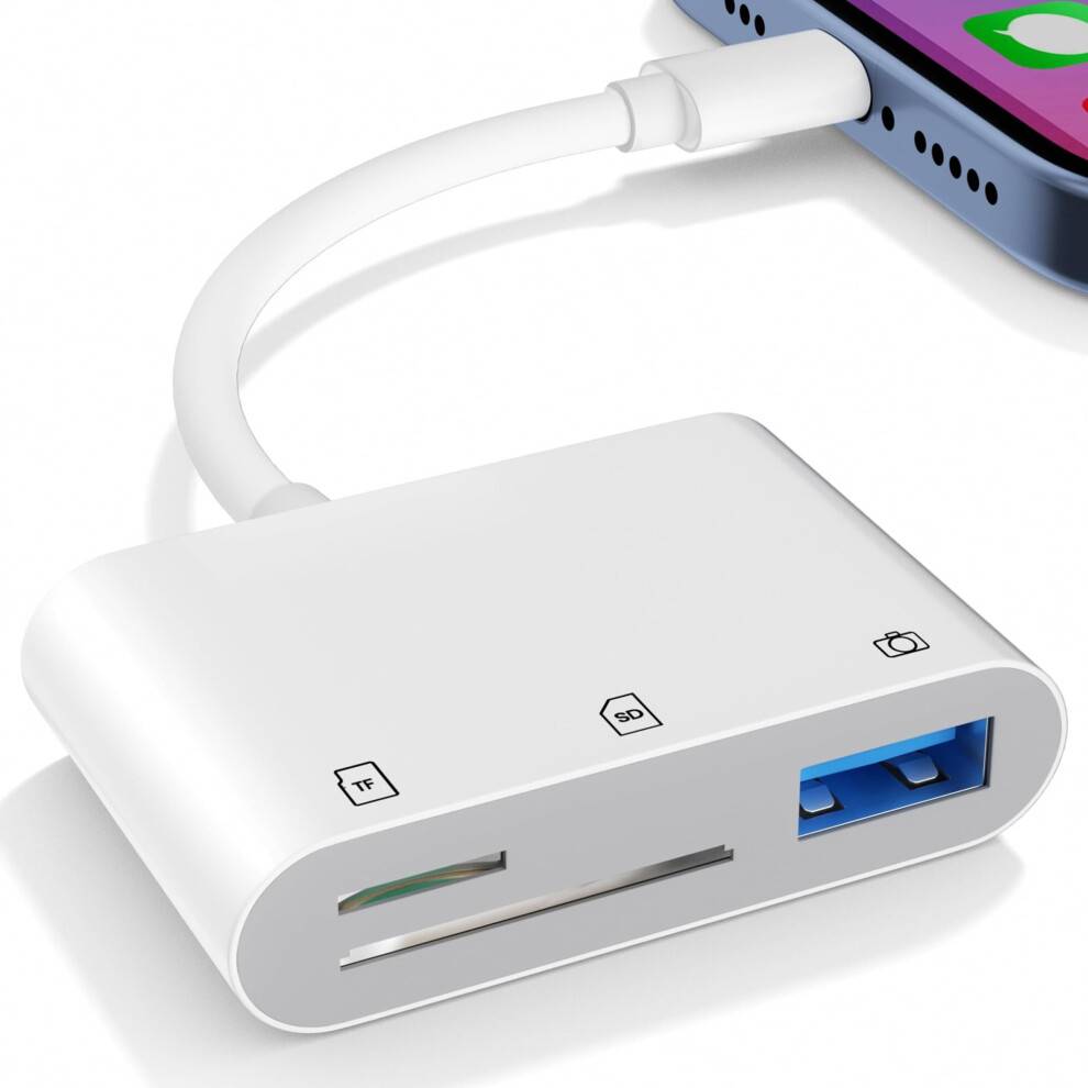 SD Card Reader USB Camera Adapter