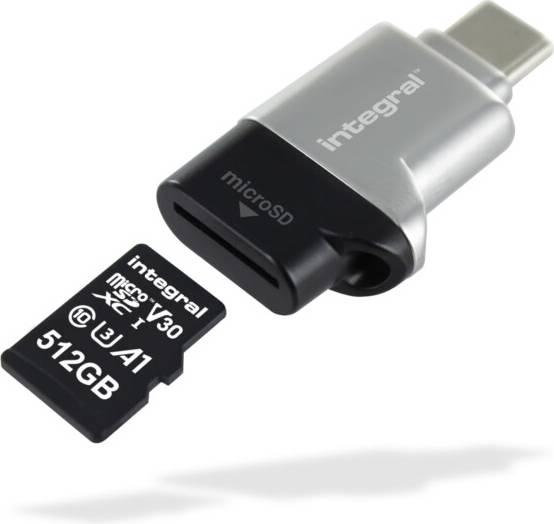 Integral Micro SD USB3.0 Type-C OTG Memory Card Reader Adapter