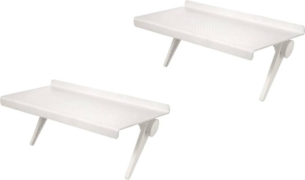 2Pcs TV Top Shelf Screen Rack