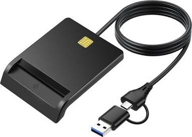 Sodial Multi-function Portable Usb 2.0 Intelligent Card Reader