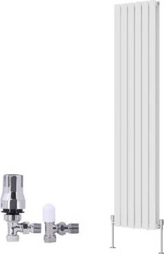 Double flat panel radiator Vertical Double Flat Panel Radiator