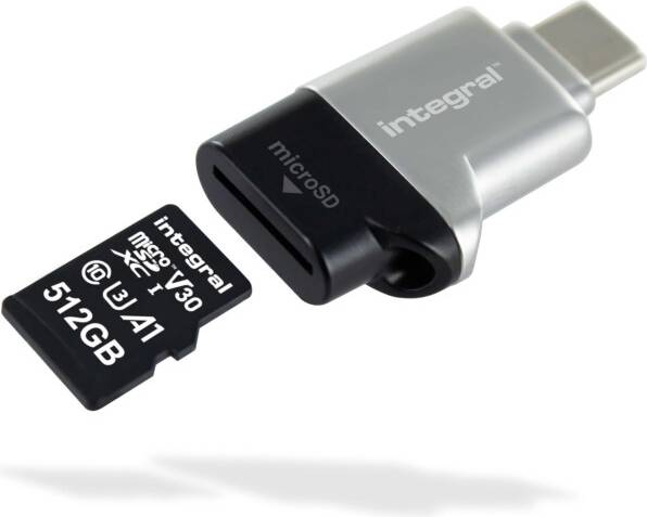 Integral Micro SD USB3.0 Type-C OTG Memory Card Reader Adapter