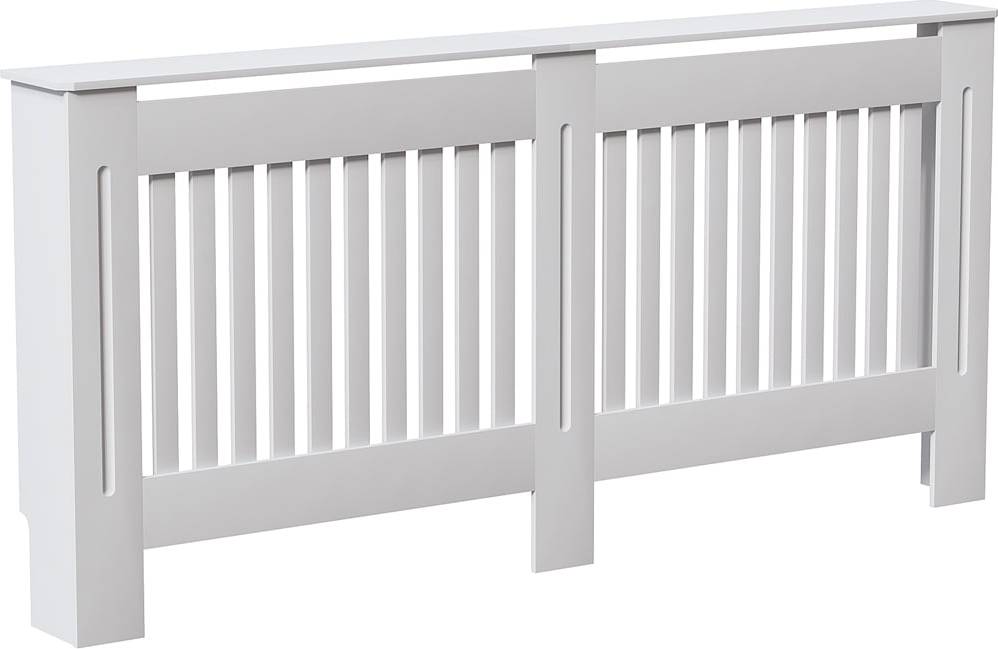 Chelsea White Radiator Cover XL