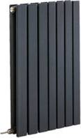 Double flat panel radiator Anthracite Double Flat Panel Radiator