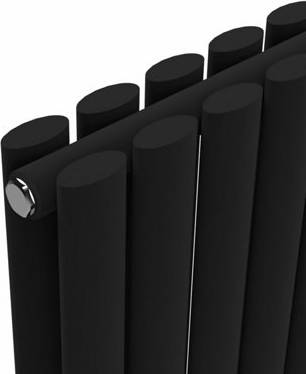Lux Heat Oval Double Vertical Radiator