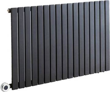 Anthracite Single Flat Panel Wifi Radiator
