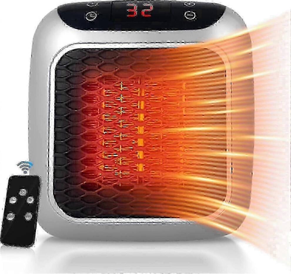 Portable 800W Ceramic Plug In Heater