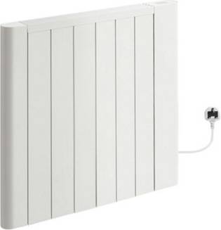 White 1200W Uk Plug In Dry Heater Radiator