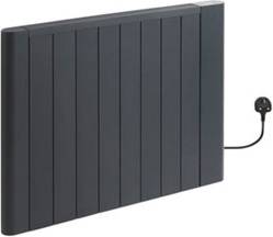 Anthracite 1500W Uk Plug In Dry Heater Radiator